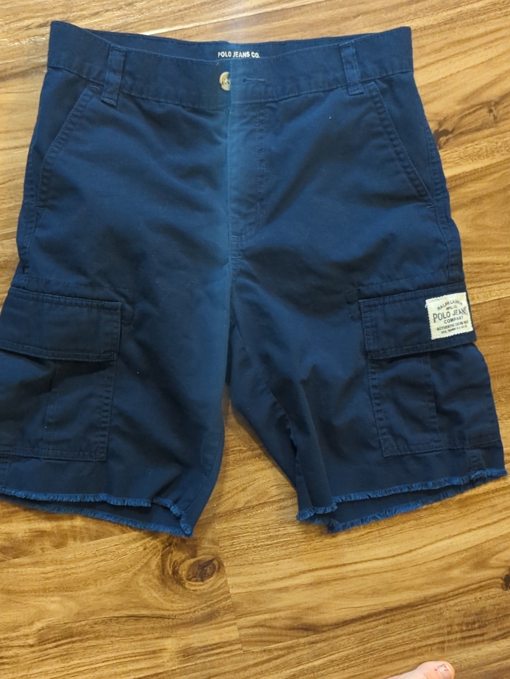 Polo Ralph Lauren Navy Cargo Shorts 10